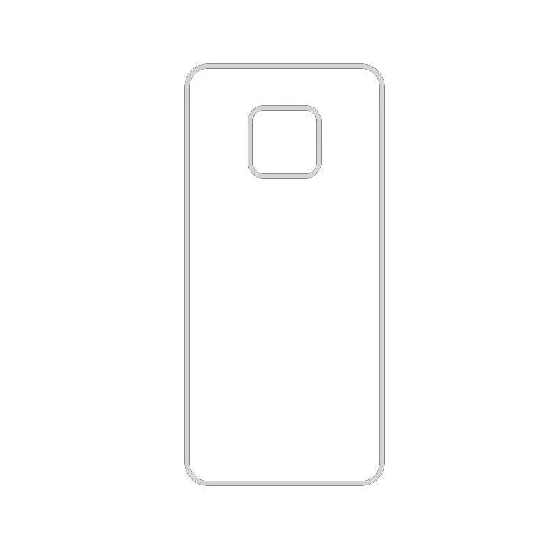 Coque-sublimation.fr Coque Sublimable Huawei Mate 20 Pro Coque Sublimation Huawei Mate - Contour transparent Coque Sublimation Huawei Mate - Contour transparent
