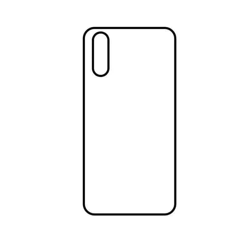 Coque-sublimation.fr Coque Sublimable Huwai P20 Pro Coque Sublimation Huawei P - Contour noir Coque Sublimation Huawei P - Contour noir