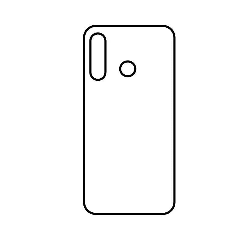 Coque-sublimation.fr Coque Sublimable Huawei P Smart Plus 2019 / Noir Coque Sublimation Huawei et Honor Coque Sublimation Huawei et Honor