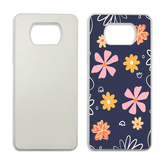 Etui do sublimacji Xiaomi Poco - Przezroczysty obrys