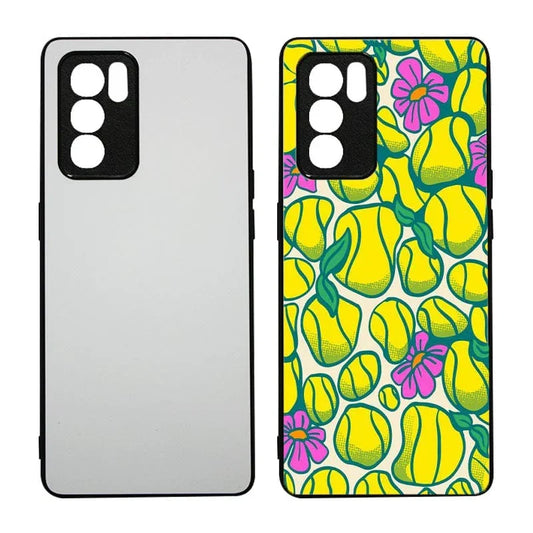 Etui do sublimacji Oppo Reno - Czarna ramka