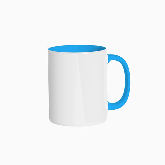 Dwukolorowy kubek ceramiczny