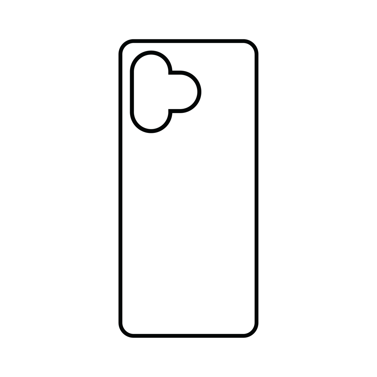 Coque-sublimation.fr Coque Sublimable Xiaomi Redmi 13 / Noir Coques Sublimation pour Xiaomi et Redmi Coques Sublimation pour Xiaomi et Redmi